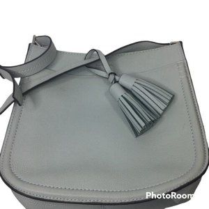 Kate Spade New York Purse Cross Body Crystal Blue handbag Tassel Zipper 11 X 10